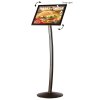 A4 frame for CURVED STAND, black #8