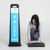 CITYSIGN Black plastic Stand 44.3 x 113 cm #4