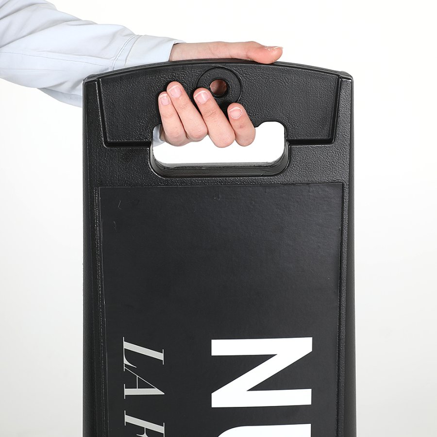CITYSIGN Black plastic Stand 44.3 x 113 cm