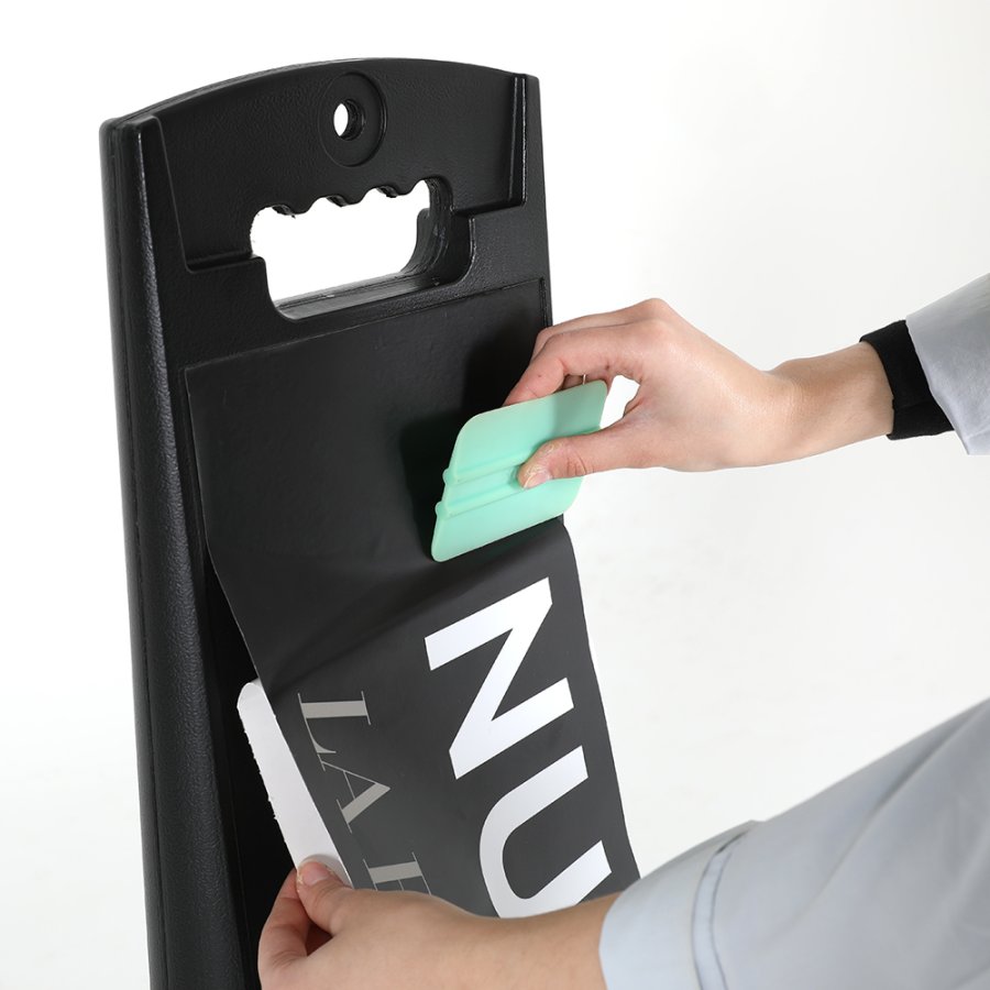 CITYSIGN Black plastic Stand 44.3 x 113 cm