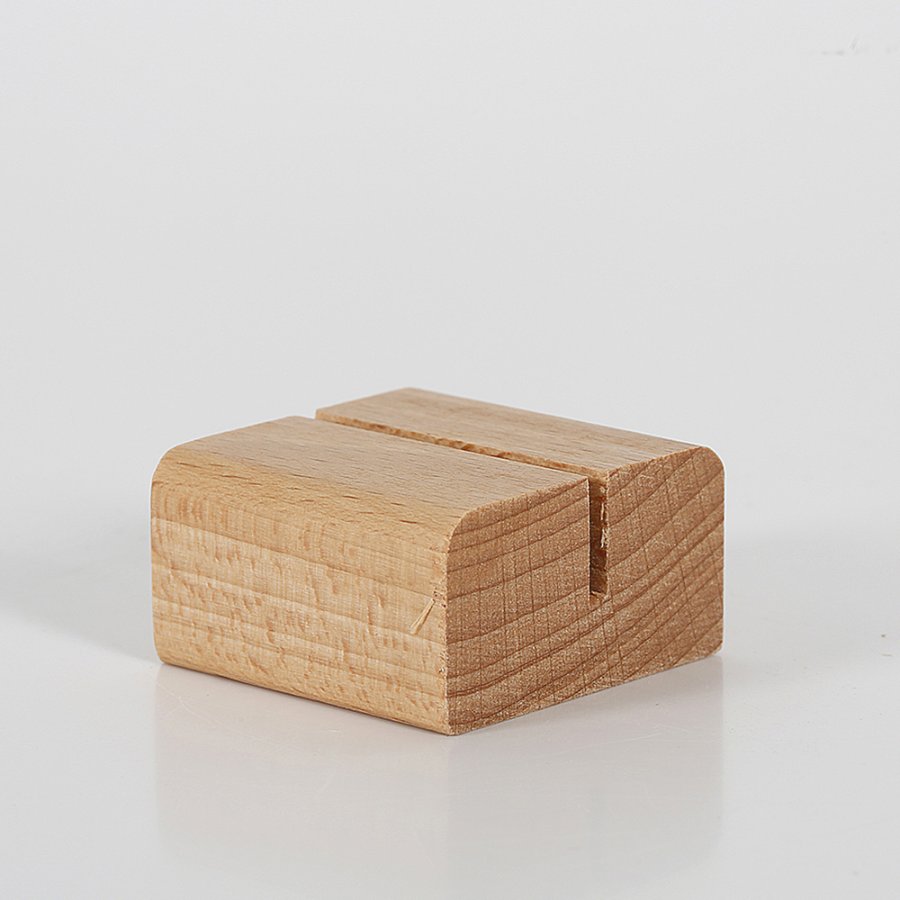 Cardholder Wood Block