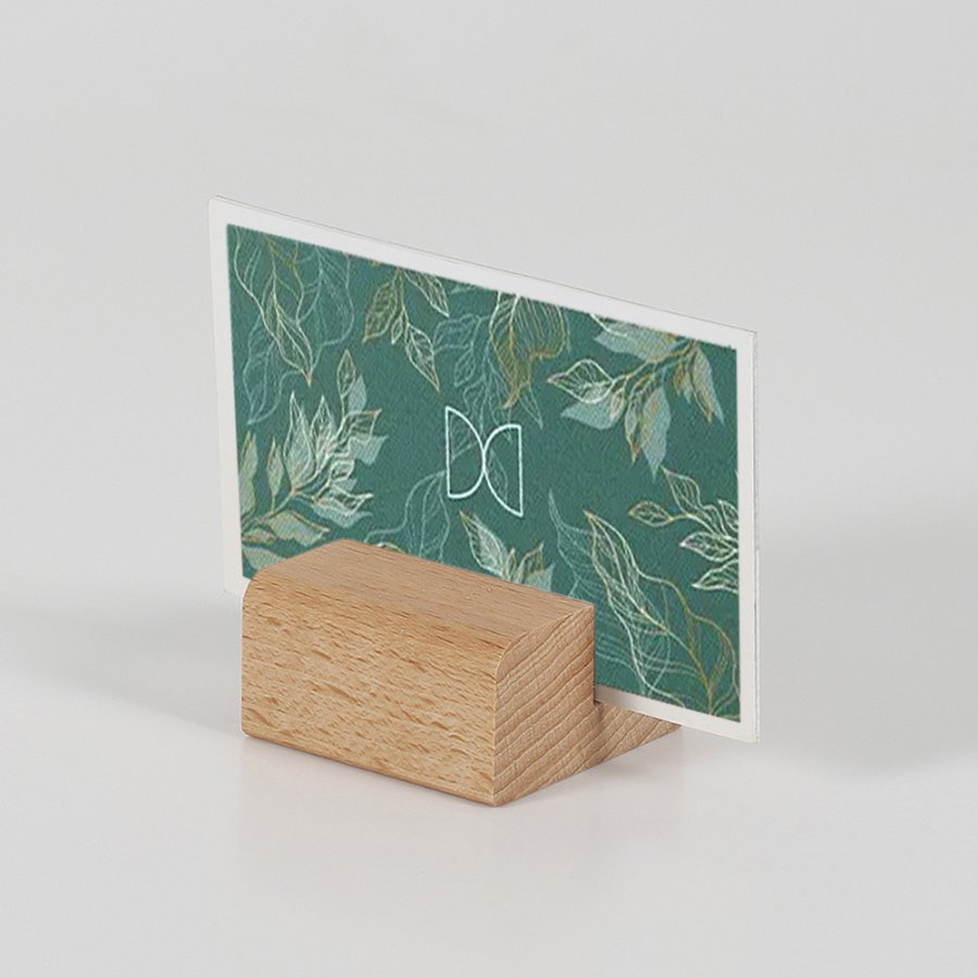 Cardholder Wood Block