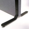 ZONE Hush Wall standard feet for acoustic wall, Black, easy installation #2