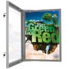 Lockable Notice Board, Whiteboard, Aluminium Frame, A1 - 59,4 x 84,1 cm #4