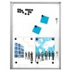 Info box with Magnetic Whiteboard, 6 x A4, Aluminum frame, indoor #1