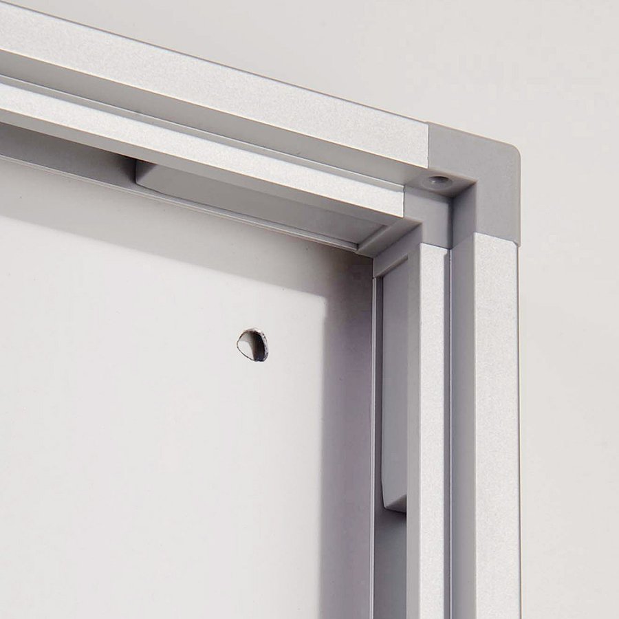Info box with Magnetic Whiteboard, lockable on the front, 4 x A4, indoor, 51.5 x 68.5 cm