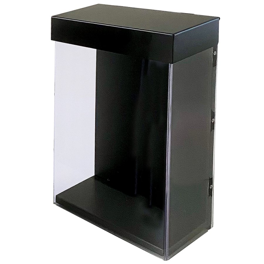 Shieldbox brochure holder A4 deep, black