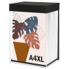 Shieldbox brochure holder A4 deep, black #1