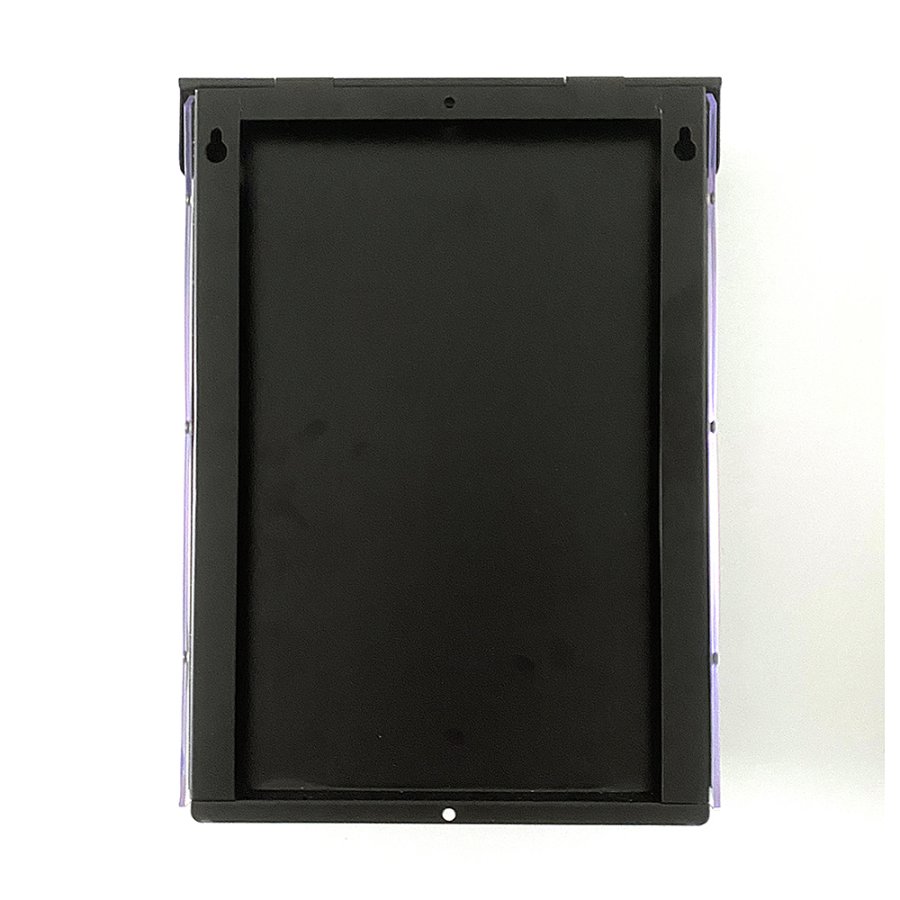 Shieldbox brochure holder A4 deep, black