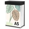 Shieldbox brochure holder A5, black #1