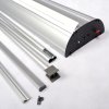 Double-sided 120 cm roll-up banner - aluminium stand, stylish advertising solution. #4