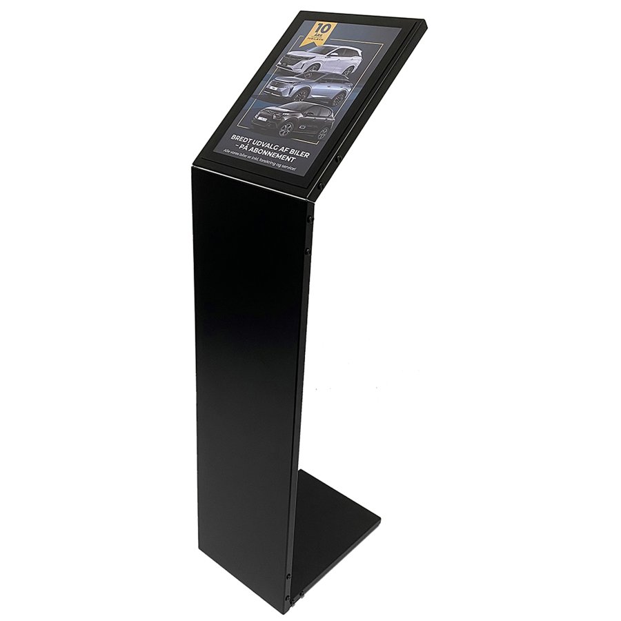 Plana Info Stand L A4 black
