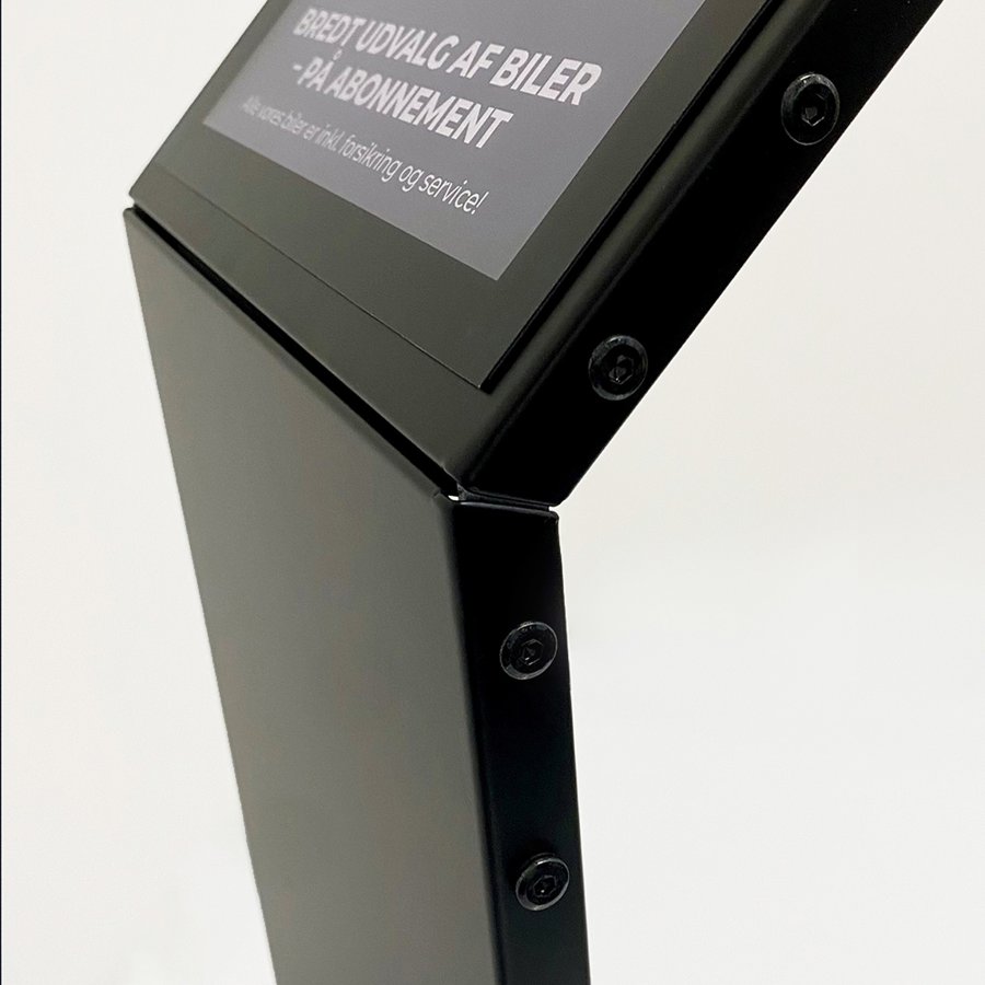 Plana Info Stand L A4 black